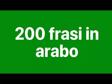 Impara l’arabo: 200 frasi in arabo per principianti