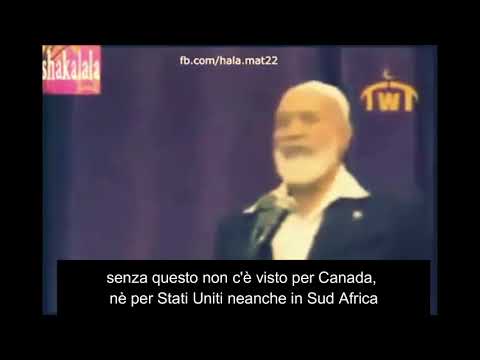 una risposta che ha stupito tutti 😳. Ahmed Deedat