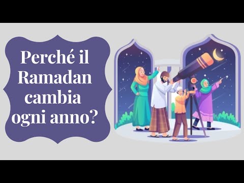 Perché la data del Ramadan cambia ogni anno?