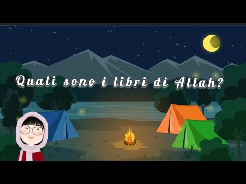 I pilastri della Fede (IMAN) : Quali sono i libri di Allah? شرح الكتب السماوية للأطفال بالايطالية